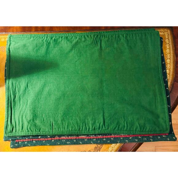 Yuletime Tapestry Holiday Needlepoint Holly Cardinal Christmas Tree Set of 4 NEW - Picture 3 of 4